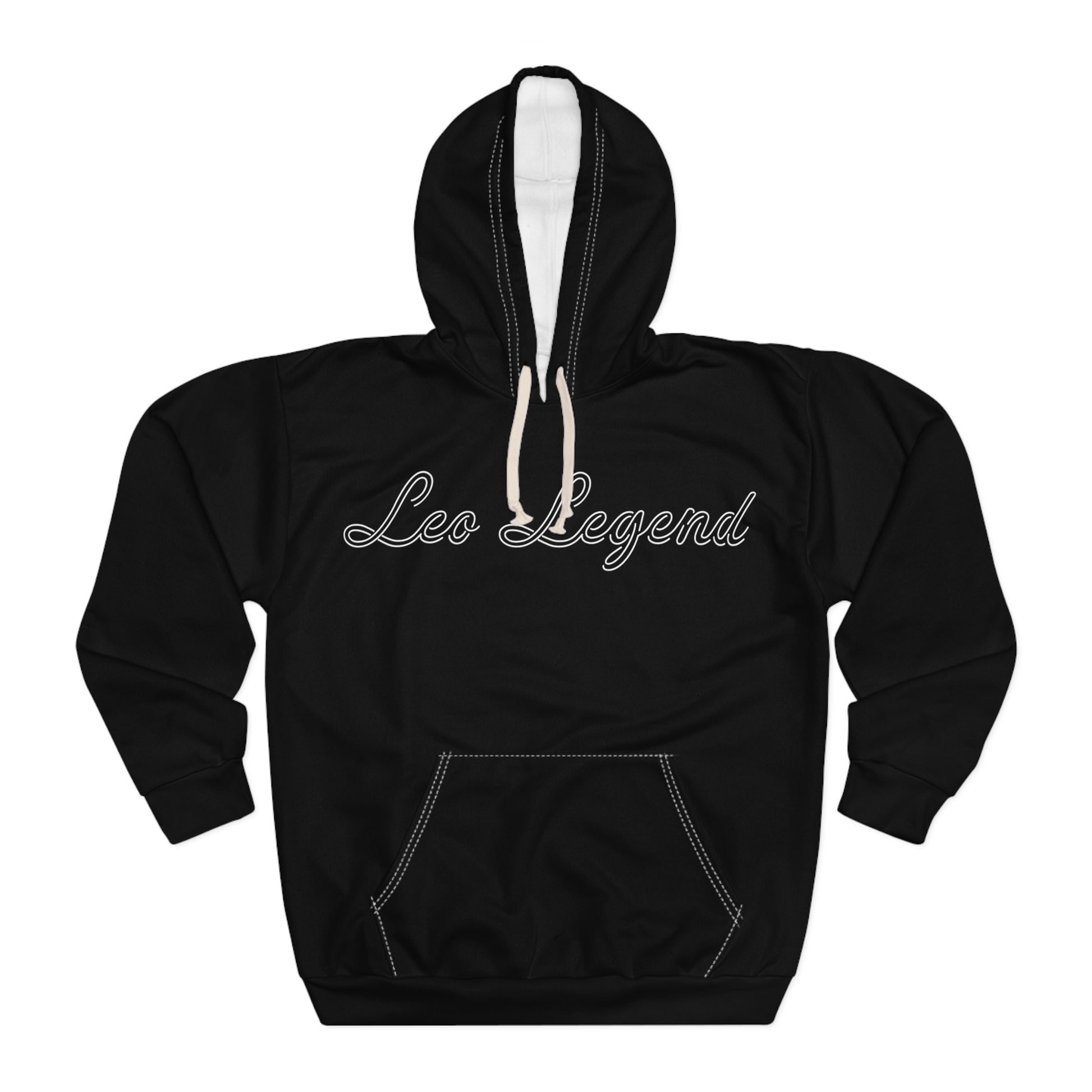 Leo Legend Hoodie — Cool Lion Graphic Pullover for Zodiac Fans