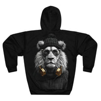 Leo Legend Hoodie — Cool Lion Graphic Pullover for Zodiac Fans