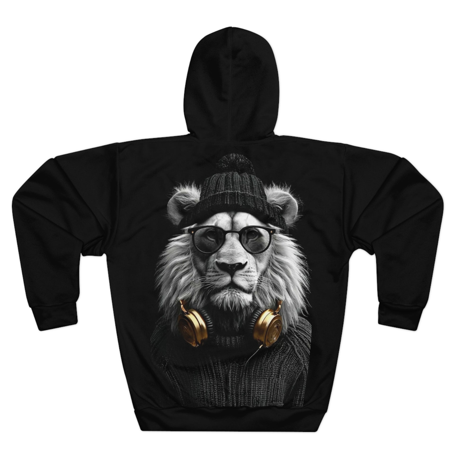 Leo Legend Hoodie — Cool Lion Graphic Pullover for Zodiac Fans